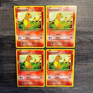 1st addition Charmander 4 pack
